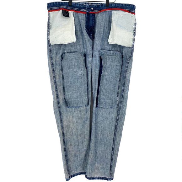 ENCRYPTED Distressed Denim Jeans - Picture 16 of 16